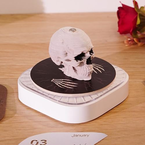 Calendrier 2026 3D papier pour organiser son bureau avec style - 3