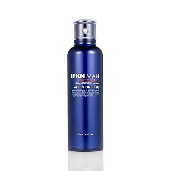 IPKN MAN Power Active All In One Pro | 5-in-1 Men's Moisturizer 50ml+120ml