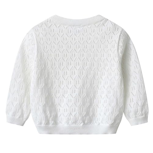 Girls Cardigan Button Down Long Sleeve Knit Sweater Lightweight Comfortable Fall Thin Cute Outerwear Coat2