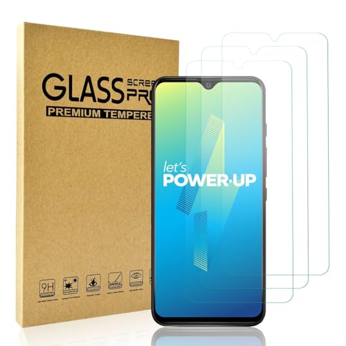 klyeu Protecteur D'écran pourWiko Power U10, protecteur d'écran film de protection film blindé HD 9H film Verre Trempé Compatible pourWiko Power U10 3...