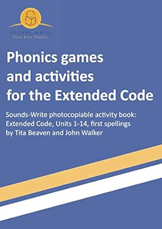 Phonics games and activities for the Extended Code: Sounds-Write ...