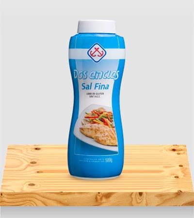 Dos Anclas Sal Fina, Table Salt, Multi-Purpose Seasoning Table Salt, 17.64 Oz (1.1 LB)