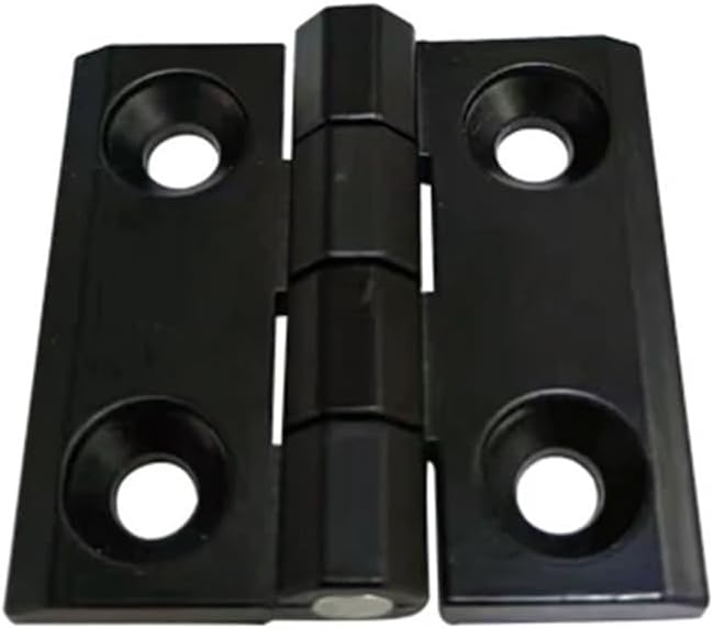 1PCS Zinc Alloy Industrial Equipment Container Corner Heavy Duty Door Hinges 50x50mm Furniture Hardware Cabinet Hinge(1PCS-Thick-Zinc)