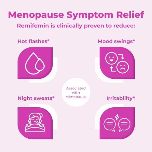 image for Remifemin Menopause Symptoms Relief - Clinically Proven Ingredients - 