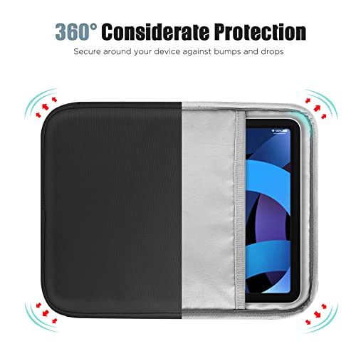 Image of TiMOVO 8-9 Inch Tablet Sleeve Case for All-New iPad mini 7 (A17 Pro, 2024), iPad mini 6 (8.3-Inch, 2021), iPad mini 5 /4 /3 /2 /1, Portable Protective Pouch Bag for iPad mini, Black