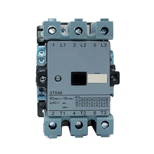 Contacteur AC 3TS48 triphasé 75A optimisant la sécurité des circuits