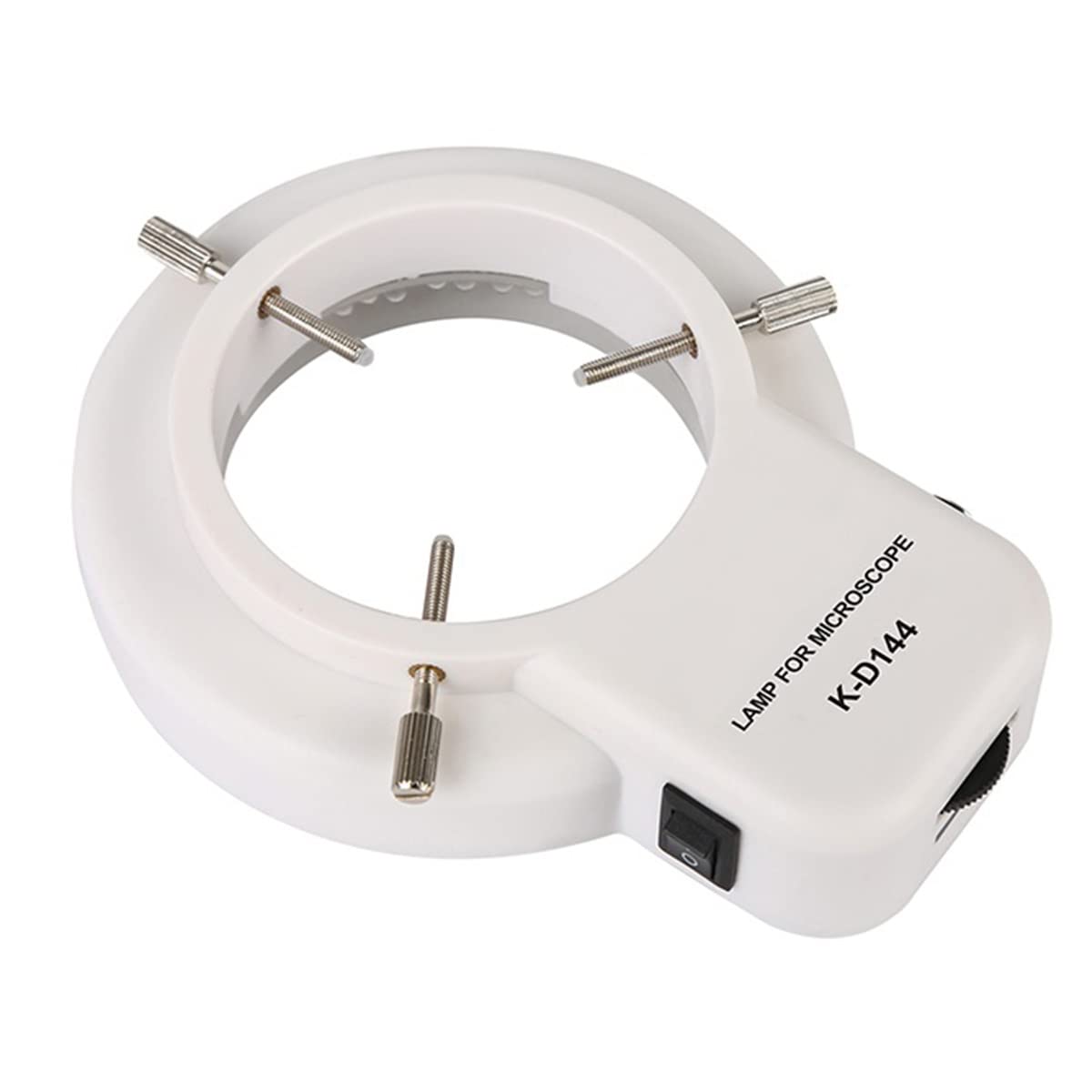 XuuSHA microscope accessories kit slide preparation camer 56/64/72/144 LED Adjustable Ring Light Illuminator Lamp For Microscope Microscope accessories (Color : K-D144)