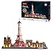 Puzzle 3d Led Parigi - Modellini Da Costruire, Costruzioni Per Bambini E Adulti, Puzzle 3d Monumenti, Puzzle Tour Eiffel, Puzzle 3 D, Puzzle 3d Con Led