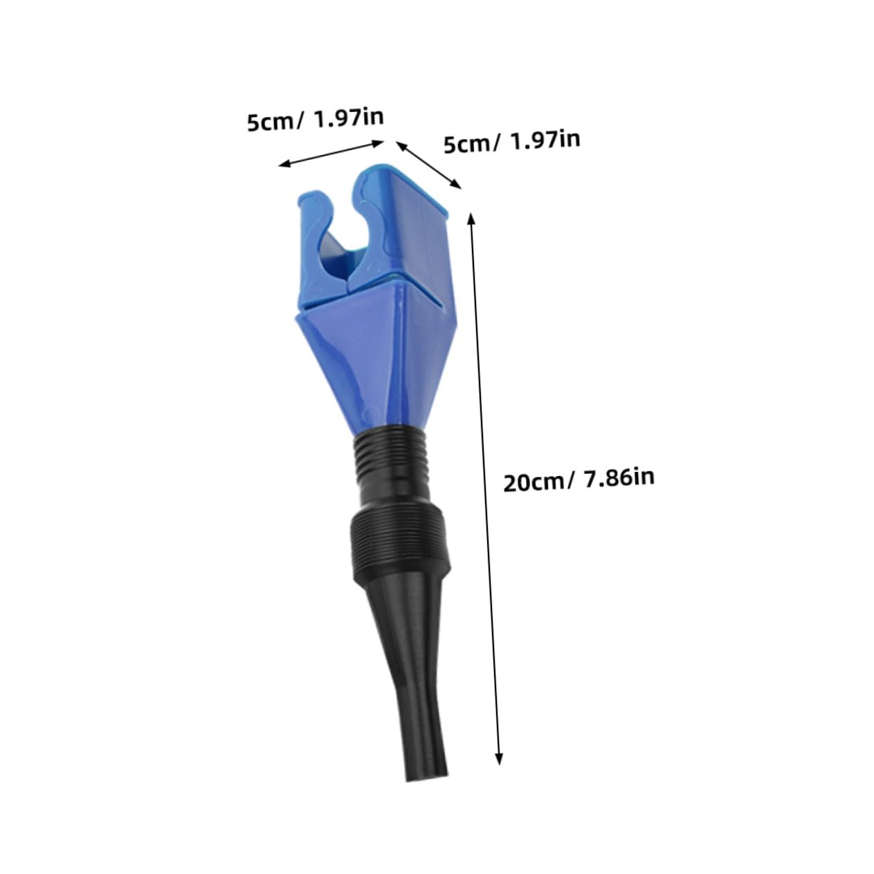Ciieeo 3 Series Embudo De Relleno Embudo De Gasolina De Fluido Def De Petróleo s De Aceite De Motor De Uso Automotriz El Plastico 8 Piezas X 3