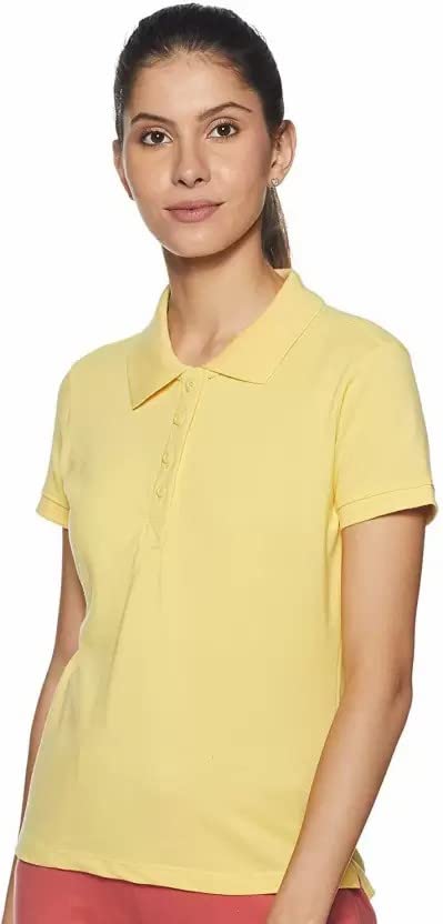 indian threads Womens Polo Tshirts Solid Collar T Shirts Regular Fit Half Sleeves T-Shirts for Women and Girls-picture-15
