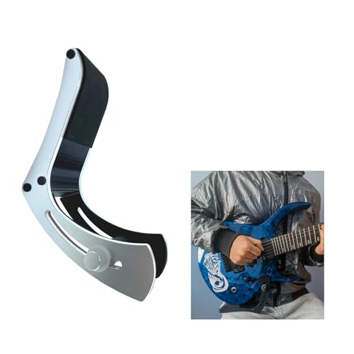 POIET Reposapiés Para Guitarra Eléctrica, Soporte Para Guitarra Eléctrica Profesional Ajustable,...