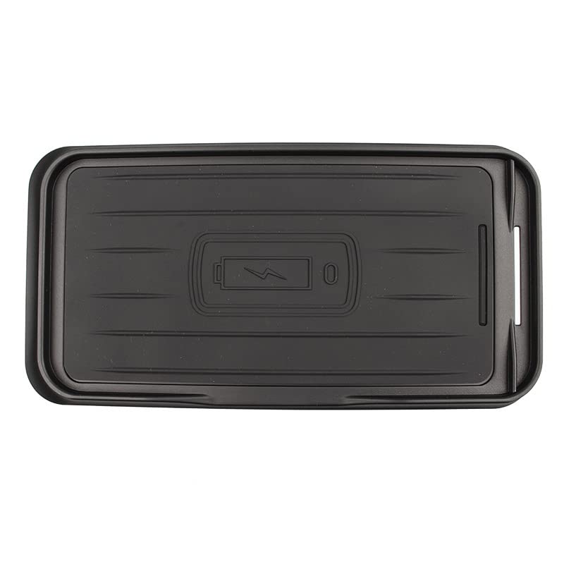 SAGGU Chargeur Sans Fil Rapide QI 15W For Voiture, Adaptateur De Téléphone, Plaque De Chargement, Support De Charge For Porsche For Macan 2014 – 2021 Tapis De Chargement Sans Fil