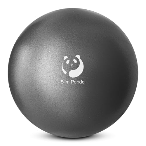 Slim Panda Gymnastikball Klein,23-25cm Pilates Ball mit Aufblasbarem...