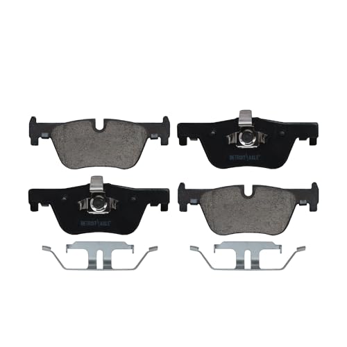 Image of Detroit Axle - Rear Brake Pads for BMW 228i 230i 320i 328d 328i 428i 430i xDrive Gran Coupe, Ceramic Brake Pads Replacement