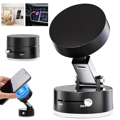 Diinou Vacuum Magnetic Suction Phone Holder, 2025 New Magnetic Suction ...