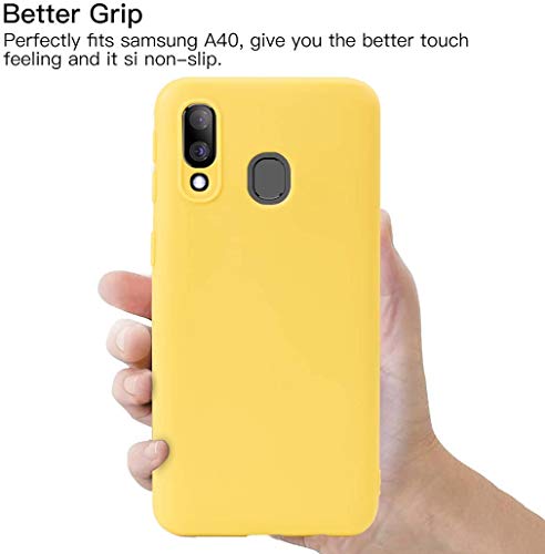 Yoedge 2 Pezzi Cover per Samsung Galaxy A40 5,9