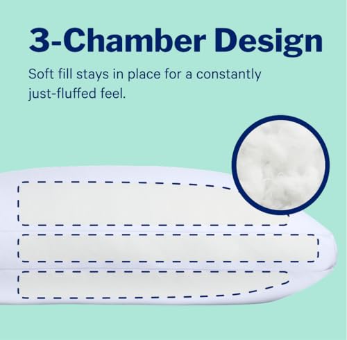Casper Sleep Essential Cooling Pillow, Standard, White