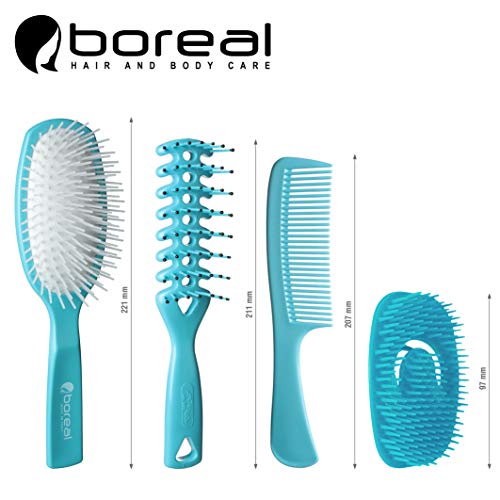 Set spazzola capelli districante. Spazzola