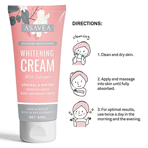 AsaVea Brightening CreamUnderarm Lightening Cream Upgraded Formula