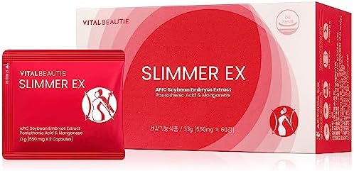 VITALBEAUTIE SLIMEREX L-Carnitine Supplement for Men & Women | Energy Support for Brain Health and Fitness (60 Count)