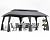 ABCCANOPY 10x20 Outdoor Gazebo - Patio Gazebos with Mosquito Netting and Double Roof for Backyard, Garden or Lawn (Dark Grey)