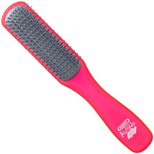 Brosse plate cheveux courts Kent Airhedz Glo démêlage quotidien