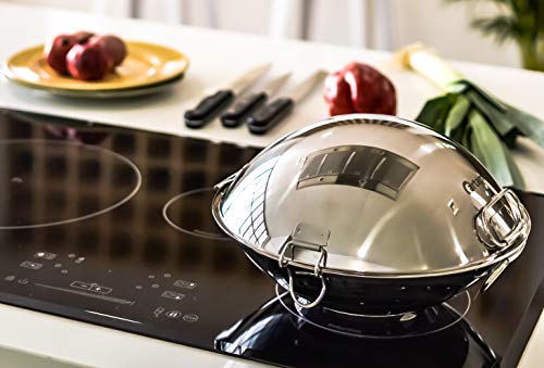 Image of Artame ART32804 Cataplana Casserole Dish Stainless Steel 36 cm