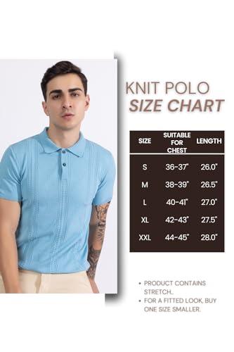 Image of Armisto Men's 100% Cotton Fancy Party Polo T-Shirt /Neutral Colour