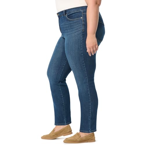 Image of Gloria Vanderbilt Women's Amanda Classic High Rise Tapered Jean Plus