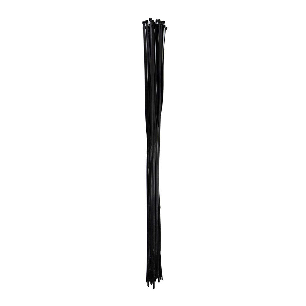 ZipTie.comZipTie.com 60-inch UV Resistant Black Multi-Purpose Zip Tie, 175-lb Tensile Strength, UL 21S Listed, 25-Pack