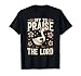 Off to Praise The Lord Funny Goose Christian Jesus Faith T-Shirt