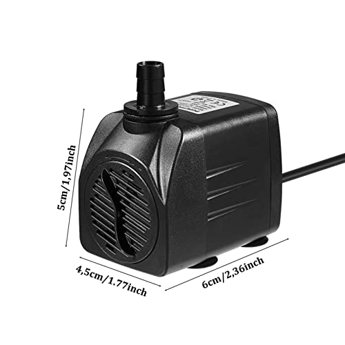 Pompe aquarium 600L/H silencieuse et économe pour fontaine - 8