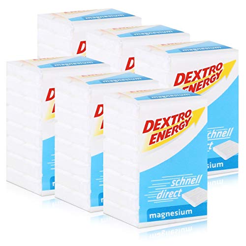 Dextro Energy Traubenzucker Magnesium 46g (6er Pack)