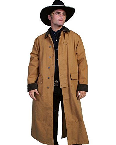 Image of Scully Men's Long Canvas Jacket
