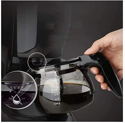 SOVORM Macchina da caffè americano a goccia automatica piccola caffettiera, 700W, 600ML, (A) The New