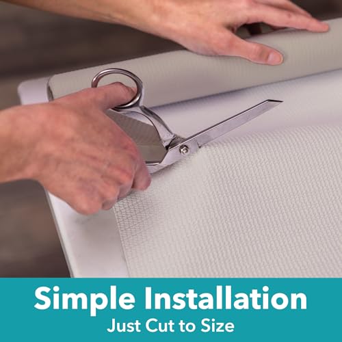 Duck Smooth Top Easy Liner Shelf Liner 20" Wide Kitchen Pack, 6-Rolls, Each 6' Length, White by Duck - Image 6
