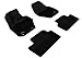 3D MAXpider Complete Set Custom Fit All-Weather Floor Mat for Select Volvo XC60 Models - Kagu Rubber (Black)