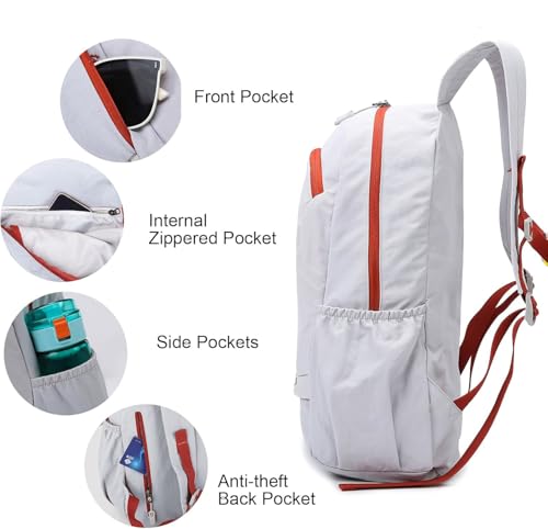 Mochila plegable ligera impermeable 25L para senderismo miniatura 3
