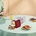Bread Box, Large Airtight Bread Storage Container, Bread Dispenser, Bread Holders, Bread Keepers with Lid, Kitchen Accessories, for Sandwich Loaf, Sliced Breads, Refrigerator, Home, Clear