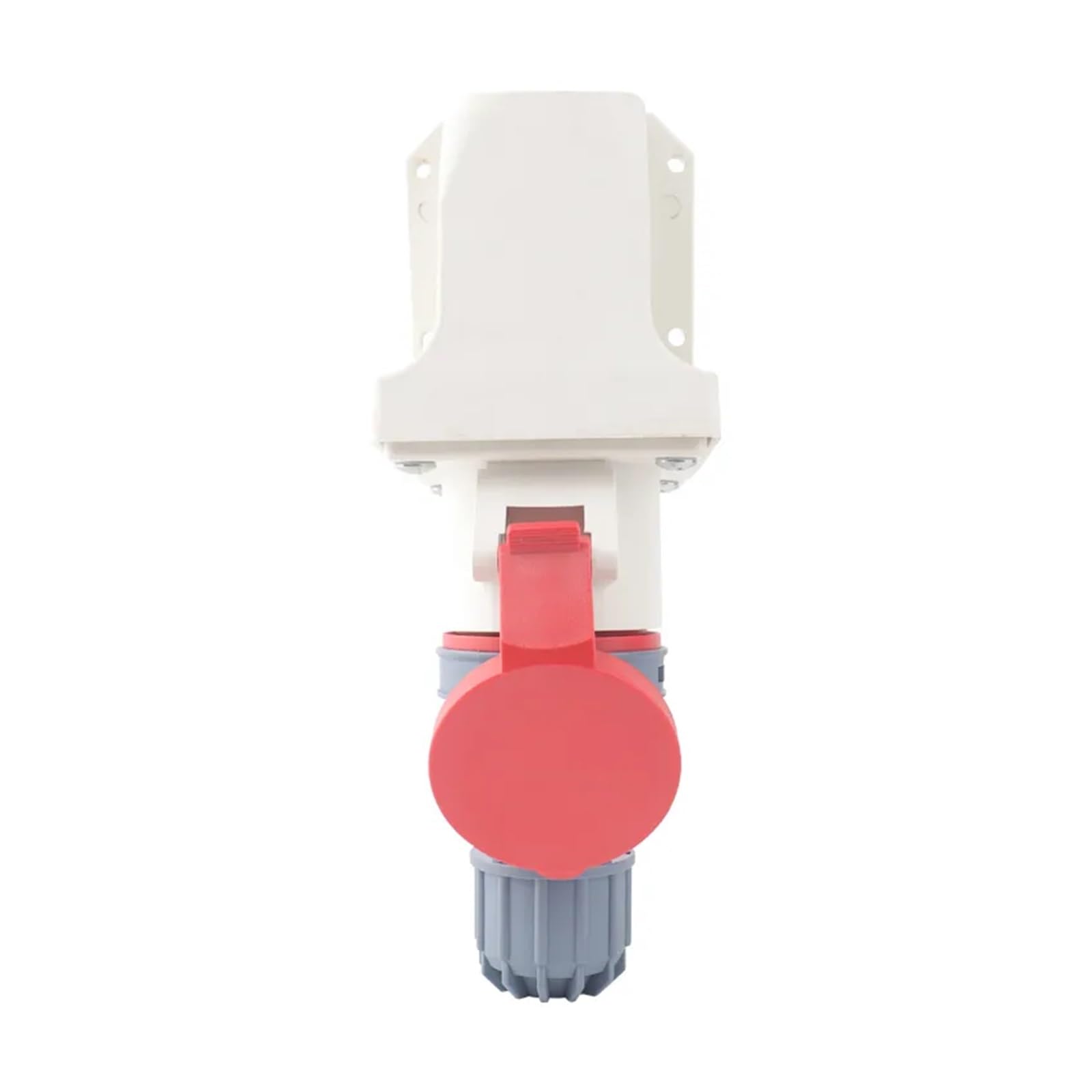 Spina e Presa Industriale IP44 16A/32A 3P 4P 5P Pannello di accoppiamento Impermeabile antideflagrante Presa montata a Parete(32a-Inward Tilt Socket)