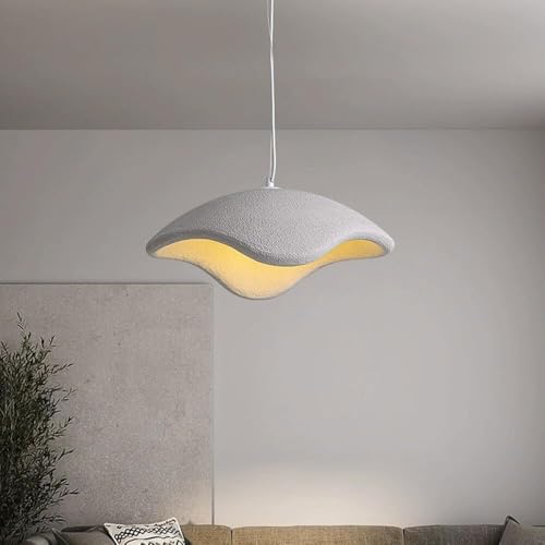Lampes suspendues pour restaurant en béton gris créatif