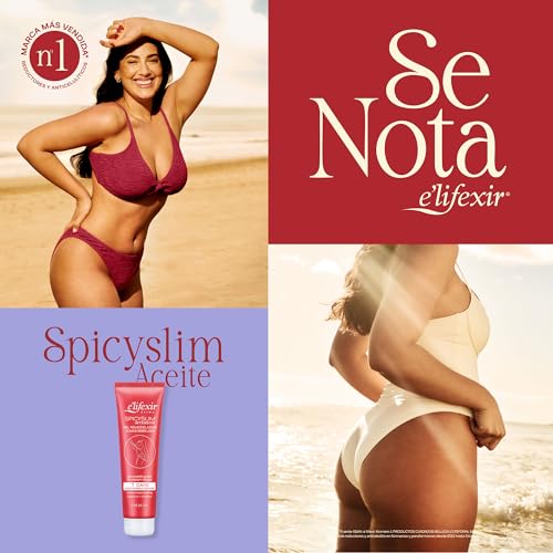 Elifexir Gel Inductor Spicyslim, Crema Reductora Extrema, Óptimo Zonas Rebeldes, Con Mostaza Orgánica y Capsicum Picante, 150ml - imagen 3