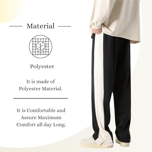 Image of Mehrang Loose Fit Track Pant for Men | Trouser Pant for Men | Track Pant for Men Loose Fit | Baggy Track Pant for Men | Track Pant Men | Men Stylish Track Pant