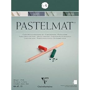 紙本手描き作品（油性パステル・署名入り） 藤壷色紙 画仙 NO．8 シキシ-8: オフィス＆スクール｜株式