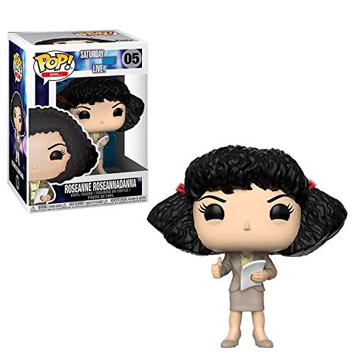 Funko Pop Television: SNL, Saturday Night Live - Roseanne Roseannadanna Collectible Figure, Multicolor