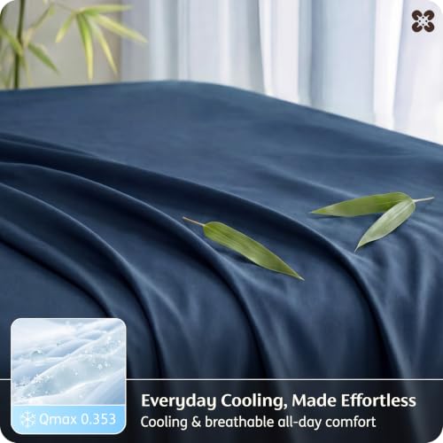Bedsure PureWoven 100% Rayon Derived from Bamboo, Queen Sheets, 4 Pieces - image 4