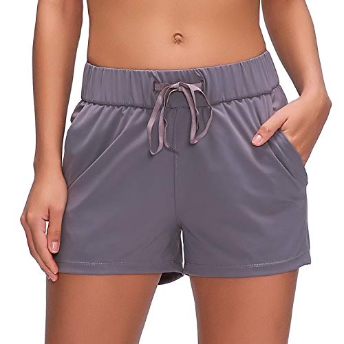 Willit Women's Yoga Lounge Shorts Comfy Active Running Shorts Casual Workout Hiking Shorts Pockets 2.5