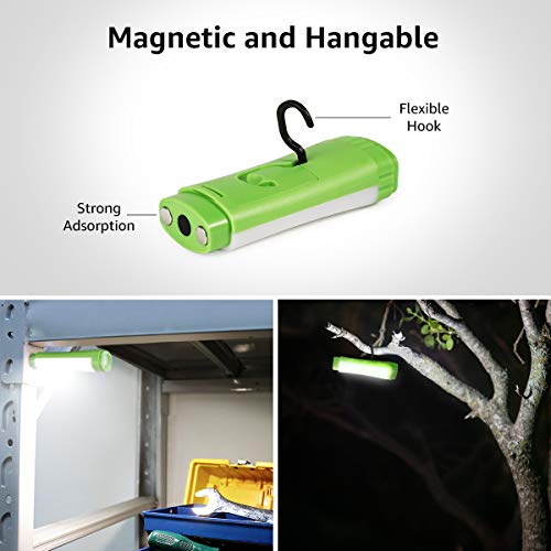Lepro 1000lm Rechargeable Camping Lantern with Detachable Flashlights - 4 Modes for Hiking, Emergencies, and Fishing