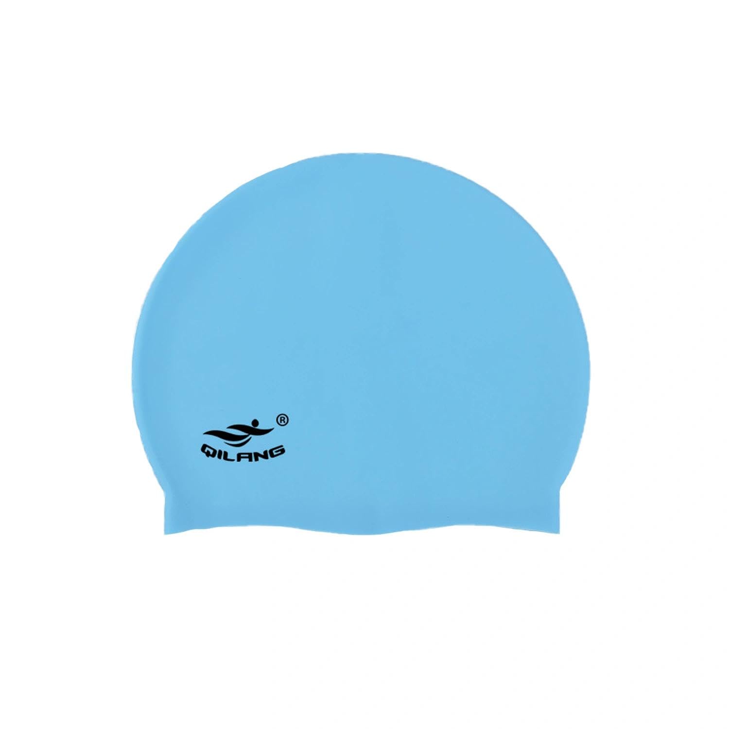 1Pcs Smooth Silicone Swim Hat | Secure Fit Unisex Design | Lightweight & Durable Adult Swimming Cap for Total Hair Protection | Suitable Swimming Options.