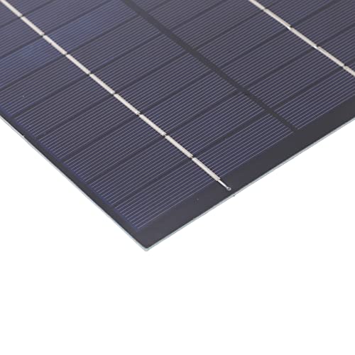 Painel solar, mini painel solar de 5,2 W 12 V, silício policristalino, sistema de módulo DIY solar,